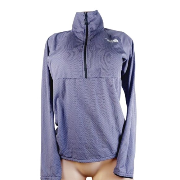 The North Face Women's Purple Granite Summit Future Full-Zip Pullover Shirt Sz S - Picture 1 of 16